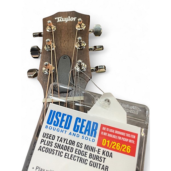 Used Taylor GS Mini-e koa plus shaded edge burst Acoustic Electric Guitar