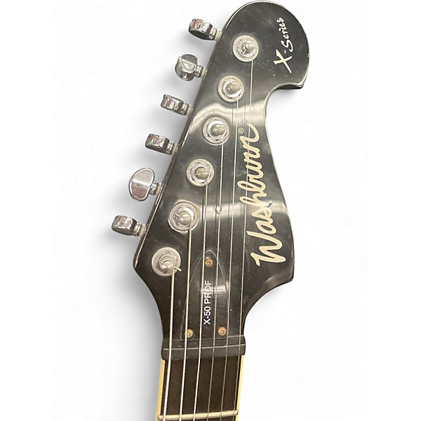 Used Washburn X-50 PROF Natural Solid Body Electric Guitar