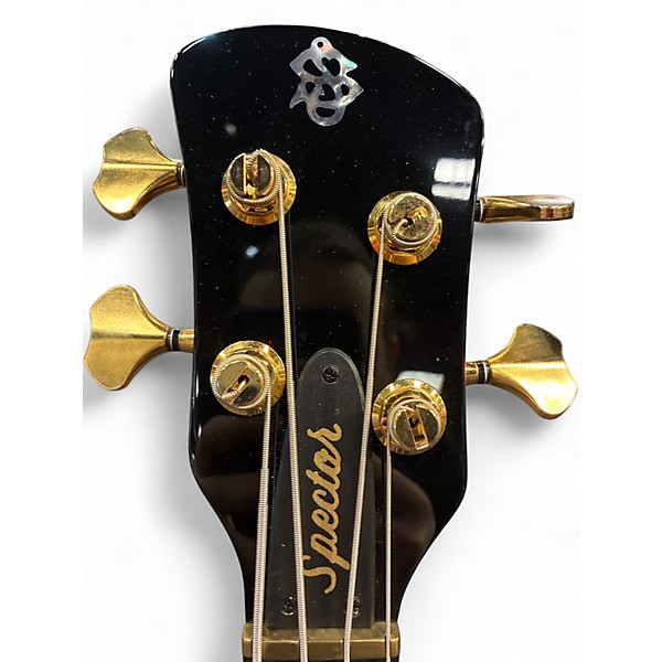 Used Spector Euro 4LX Trans Purple Electric Bass Guitar