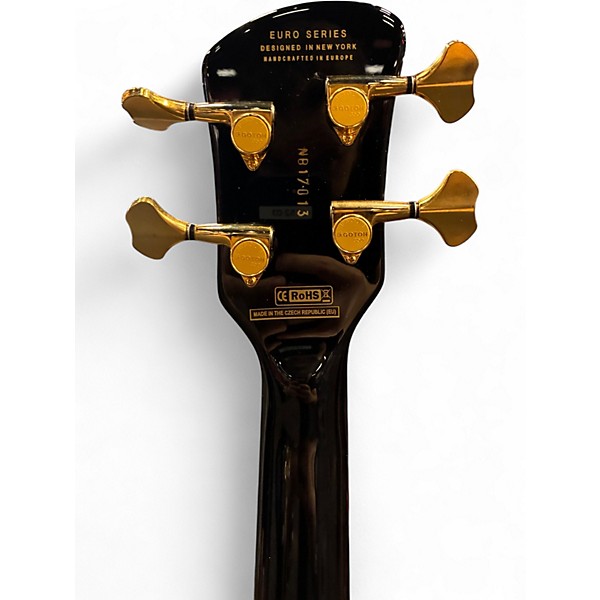 Used Spector Euro 4LX Trans Purple Electric Bass Guitar