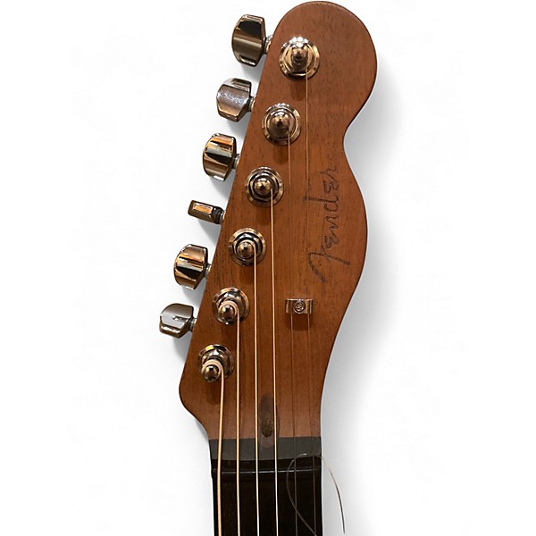 Used 2021 Fender American Acoustasonic Stratocaster 3 Color Sunburst Acoustic Electric Guitar