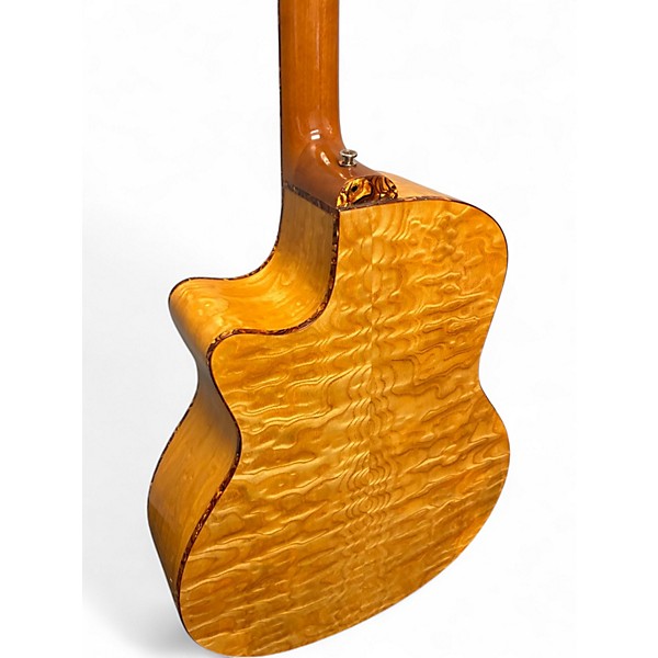 Used 2010s Dean EQAGN Exotica Ash QUILTED NATURAL Acoustic Electric Guitar