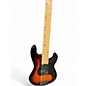 Used Schecter Guitar Research P-5 Ivy 3 Tone Sunburst Electric Bass Guitar