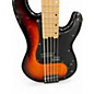 Used Schecter Guitar Research P-5 Ivy 3 Tone Sunburst Electric Bass Guitar