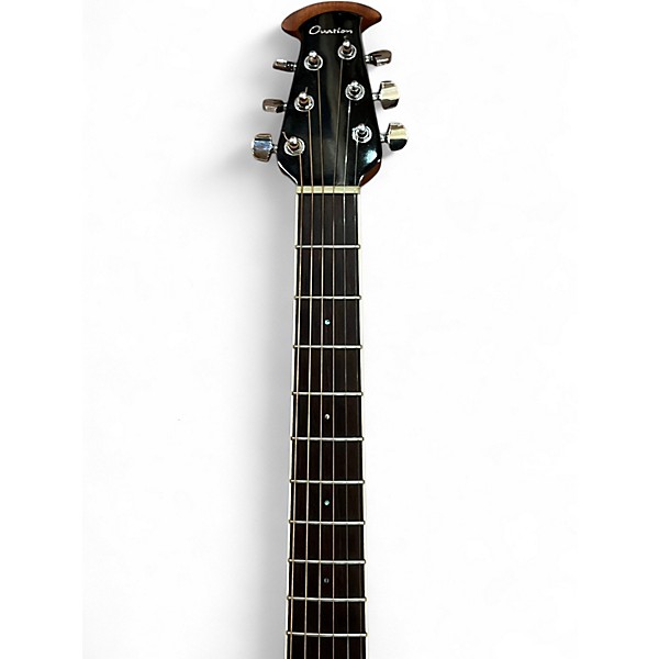 Used Ovation CE48P CELEBRITY GREEN Acoustic Electric Guitar