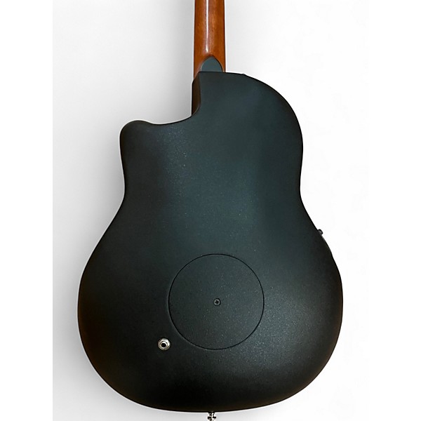 Used Ovation CE48P CELEBRITY GREEN Acoustic Electric Guitar