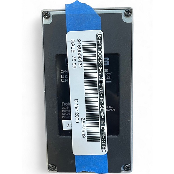 Used BOSS CE5 Chorus Ensemble Effect Pedal