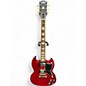 Used Epiphone Inspired by Gibson Les Paul SG Heritage Cherry Solid Body Electric Guitar thumbnail