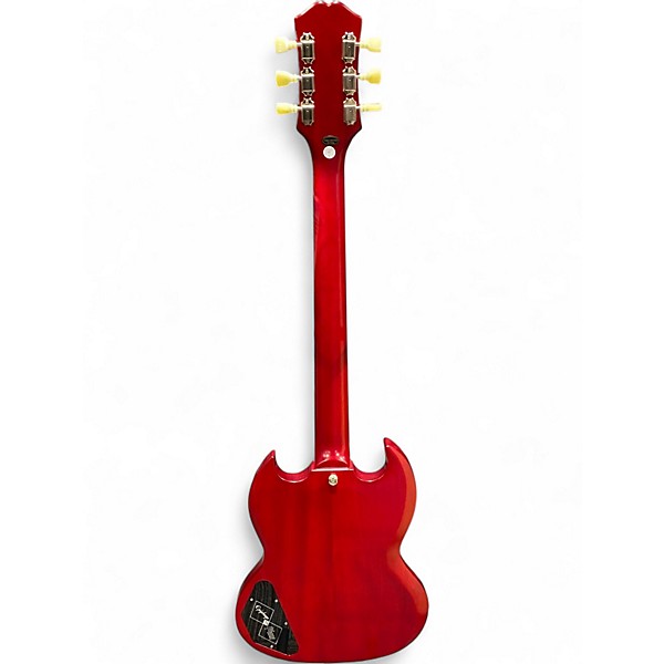 Used Epiphone Inspired by Gibson Les Paul SG Heritage Cherry Solid Body Electric Guitar