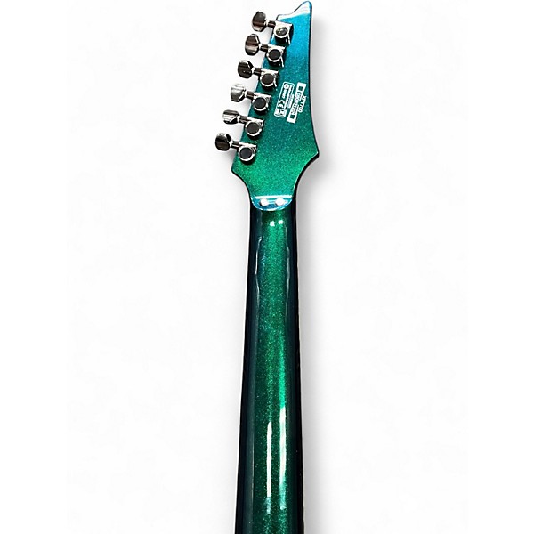 Used Ibanez XPT700FX GREEN Solid Body Electric Guitar