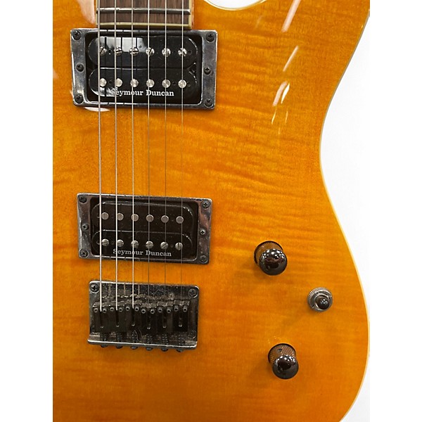 Used Fender Special Edition Custom Telecaster FMT HH Amber Solid Body Electric Guitar