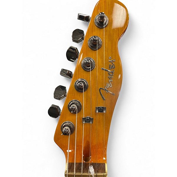Used Fender Special Edition Custom Telecaster FMT HH Amber Solid Body Electric Guitar