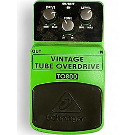 Used 2020 Behringer TO800 Vintage Tube Overdrive Effect Pedal