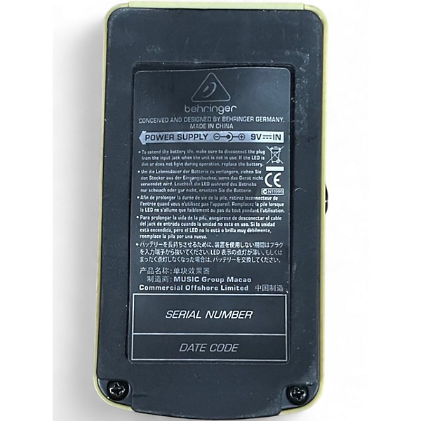 Used 2020s Behringer EQ700 Graphic Equalizer 7-Band EQ Pedal