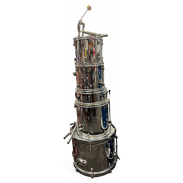 Used Pearl 5 Piece Forum Chrome Drum Kit