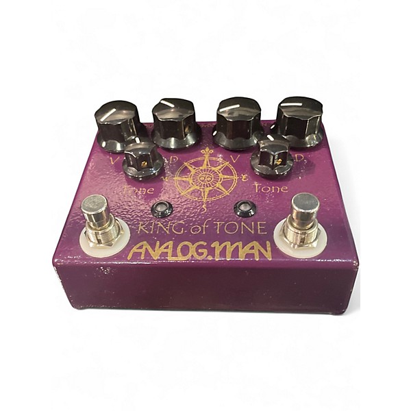 Used Analogman king of tone Effect Pedal