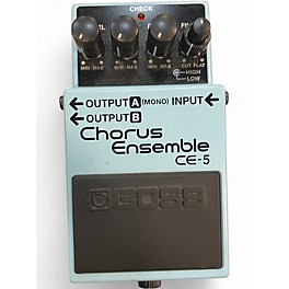 Used BOSS CE5 Chorus Ensemble Effect Pedal