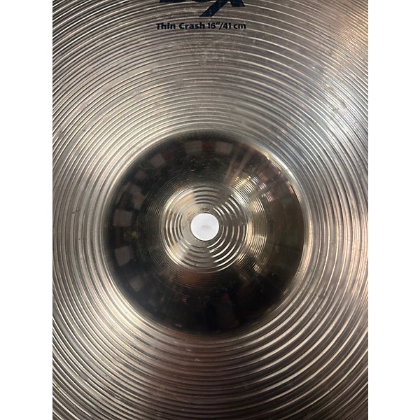 Used SABIAN 16in B8X Thin Crash Cymbal