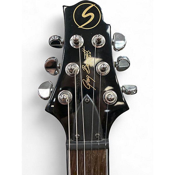 Used Greg Bennett Design by Samick CD2MBK BLACK Solid Body Electric Guitar