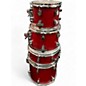 Used PDP by DW 5 Piece fs series Flat Red Drum Kit