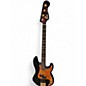 Used Fender JAZZ BASS SPECIAL Black and Gold Electric Bass Guitar
