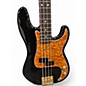 Used Fender JAZZ BASS SPECIAL Black and Gold Electric Bass Guitar