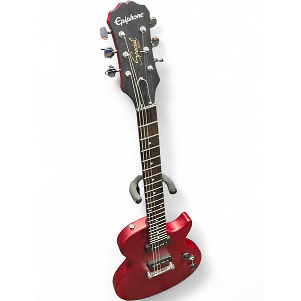 Used Epiphone Les Paul Special Flat Red Solid Body Electric Guitar