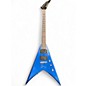 Used Jackson King V JS22 Blue Solid Body Electric Guitar