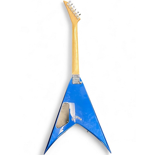 Used Jackson King V JS22 Blue Solid Body Electric Guitar