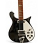 Used Rickenbacker 620/12 Black and White Solid Body Electric Guitar