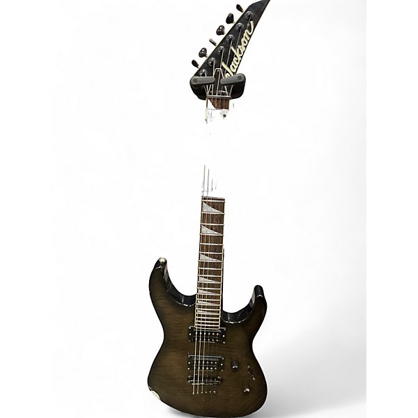 Used 1998 Jackson DK2 Dinky Trans Black Solid Body Electric Guitar