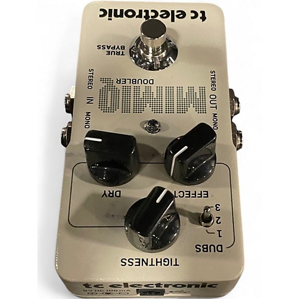 Used TC Electronic Mimiq Doubler Effect Pedal