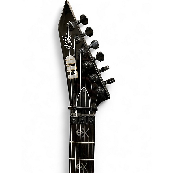 Used ESP LTD KH602 Kirk Hammett Signature Black Solid Body Electric Guitar