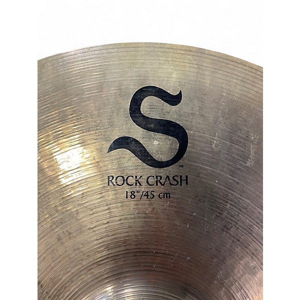 Used Zildjian 18in S Family Rock Crash Cymbal