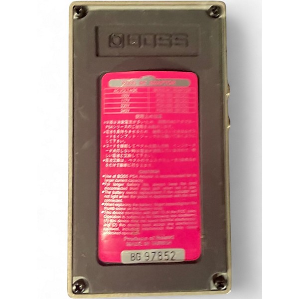 Used BOSS RV3 Digital Reverb Delay Effect Pedal