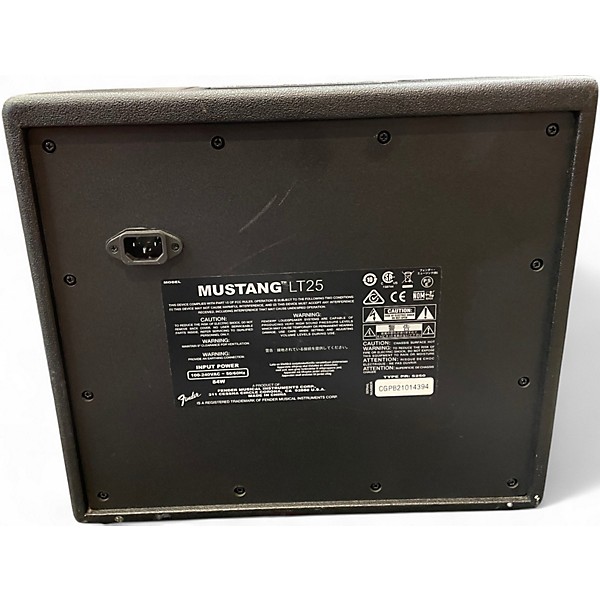 Used Fender Mustang LT25 25W 1x8 Guitar Combo Amp