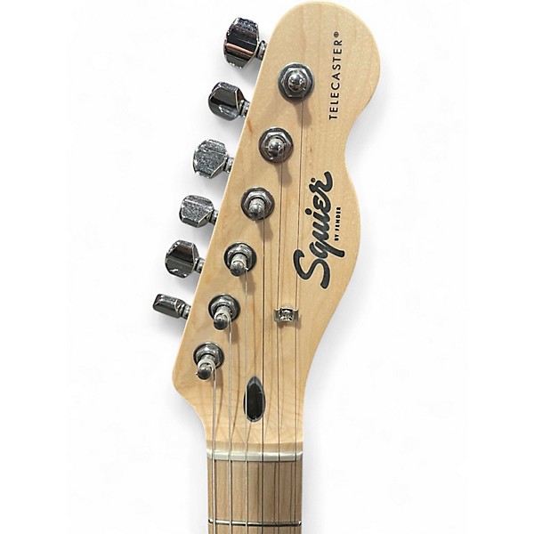 Used Squier Telecaster Butterscotch Blonde Solid Body Electric Guitar