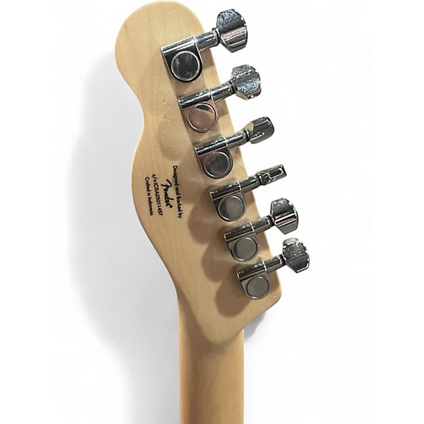 Used Squier Telecaster Butterscotch Blonde Solid Body Electric Guitar