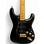 Vintage 1976 Fender American Standard Stratocaster Black Solid Body Electric Guitar
