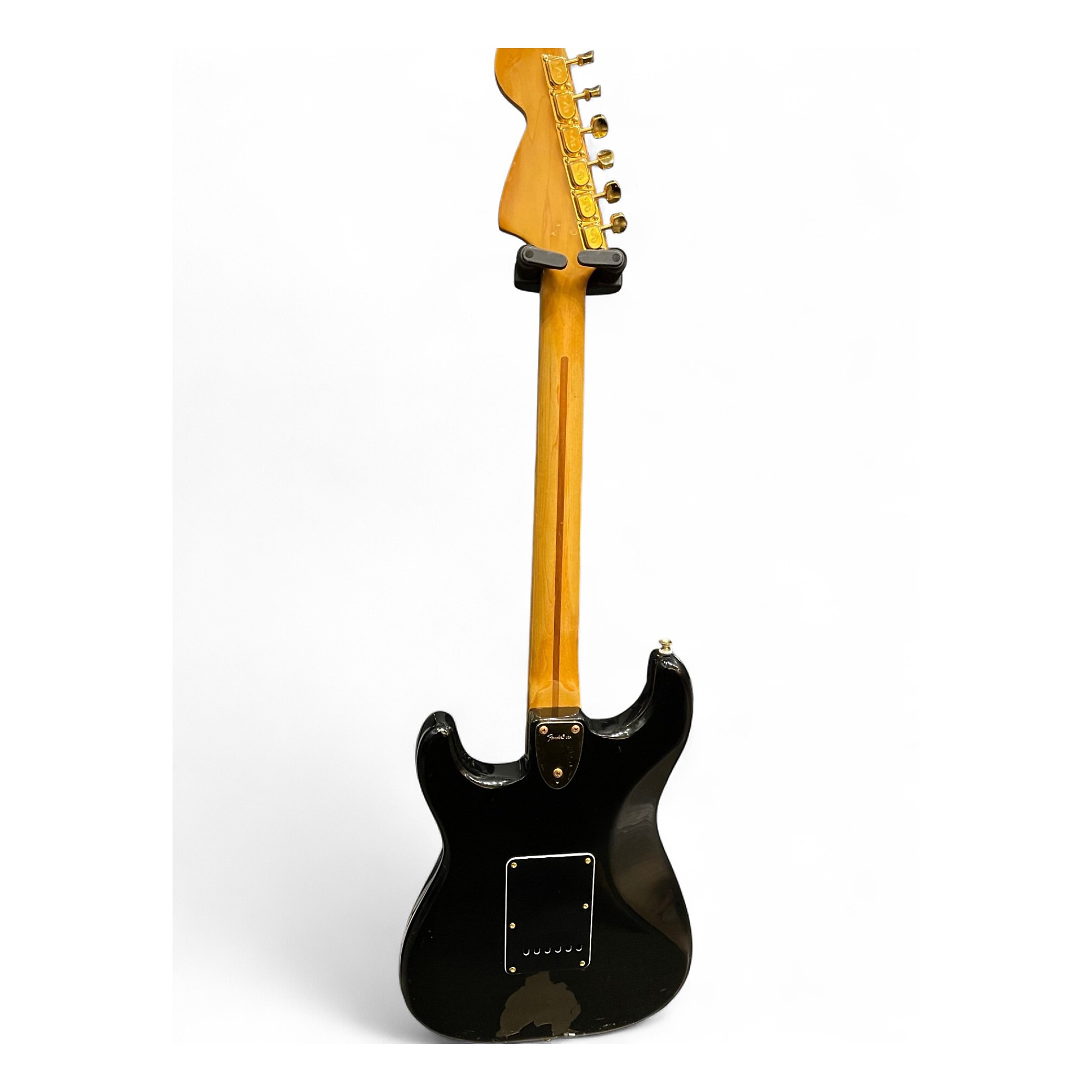 Vintage 1976 Fender American Standard Stratocaster Black Solid