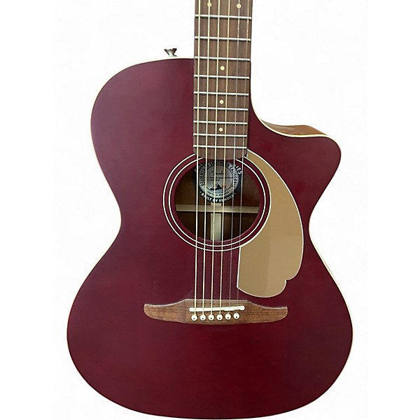 Used Fender Newporter Player Sunburst Acoustic Electric Guitar