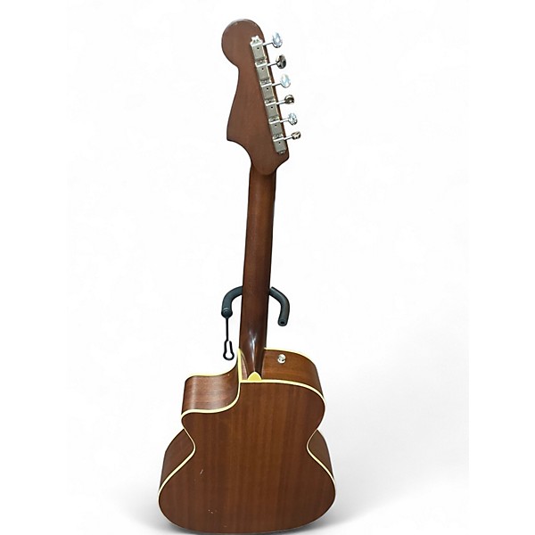 Used Fender Newporter Player Sunburst Acoustic Electric Guitar