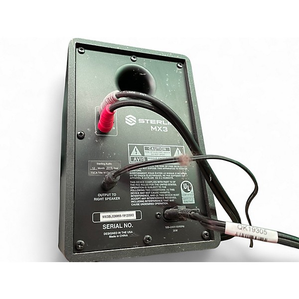 Used Sterling Audio MX3 Pair Powered Monitor