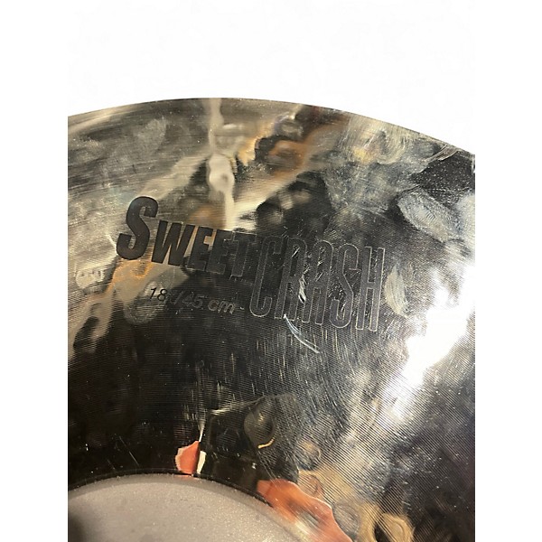 Used Zildjian 18in K Sweet Crash Brilliant Cymbal