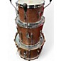 Used British Drum Co. 3 Piece Lounge Series Club Mahogany Drum Kit