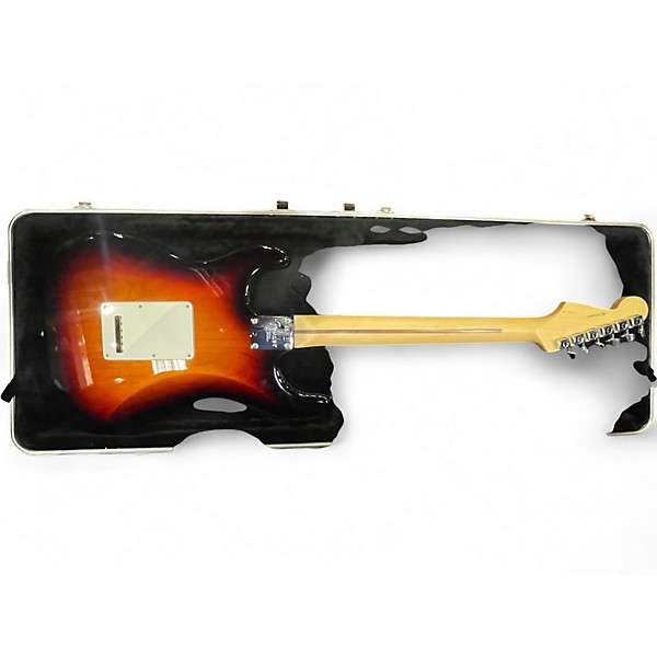 Used Fender AMERICAN STANDARD HSS SHAWBUCKER 3 Tone Sunburst Solid Body Electric Guitar