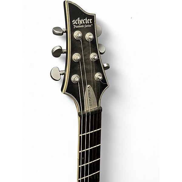Used Schecter Guitar Research C1 Platinum black Solid Body Electric Guitar