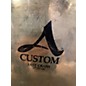 Used Zildjian 17in A Custom Fast Crash Cymbal