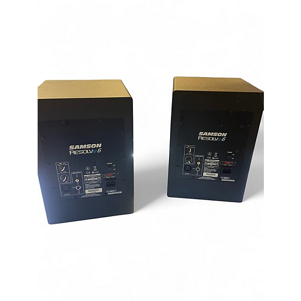 Used Samson RESOLV SE6 PAIR Powered Monitor