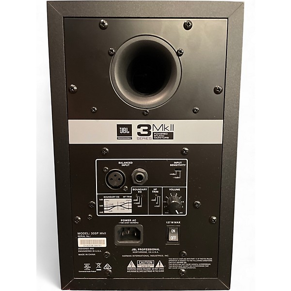 Used JBL 305p MKII Pair Powered Monitor